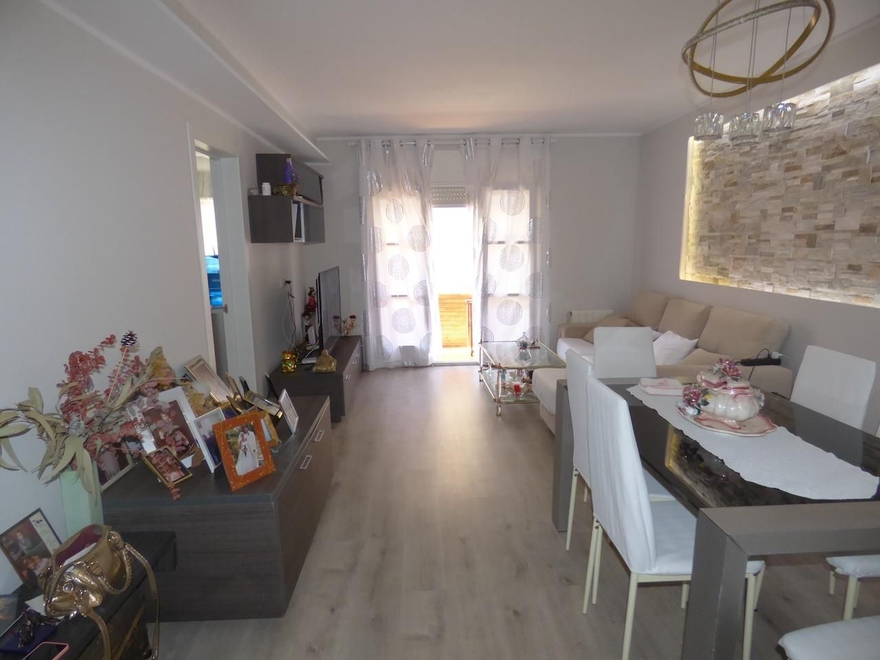 Living room of Flat for sale in Malgrat de Mar  with Heating, Parquet flooring and Terrace