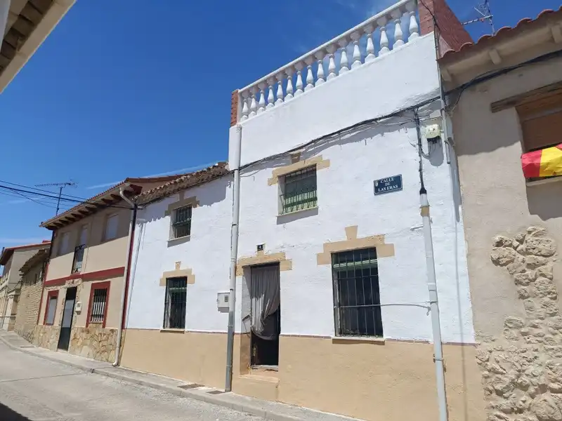 Vista exterior de Casa o xalet en venda en San Cebrián de Mazote amb Terrassa