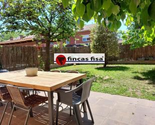 Terrace of Single-family semi-detached for sale in Cardedeu  with Heating, Private garden and Storage room