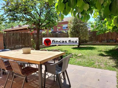 Terrace of Single-family semi-detached for sale in Cardedeu  with Heating, Private garden and Storage room