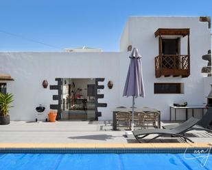 Terrace of House or chalet for sale in Teguise  with Terrace, Swimming Pool and Balcony