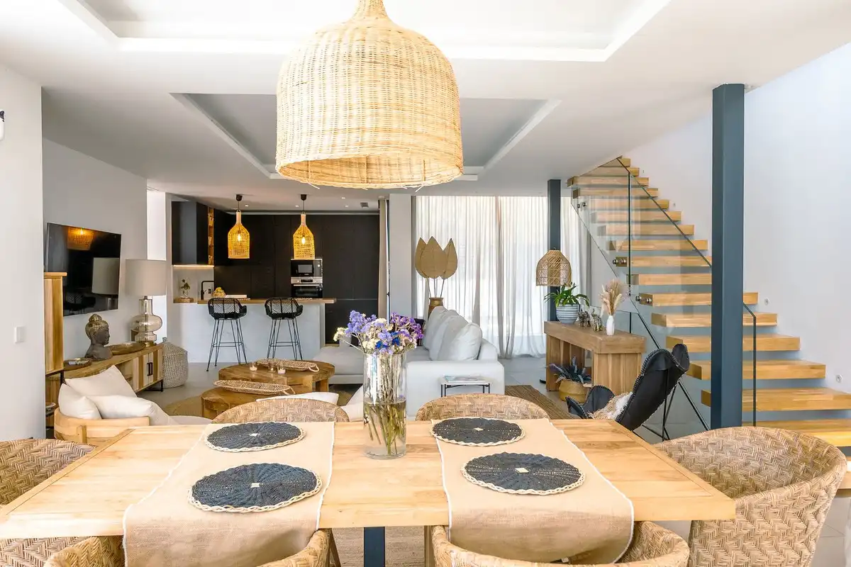Dining room of Houses for rent in Estepona
