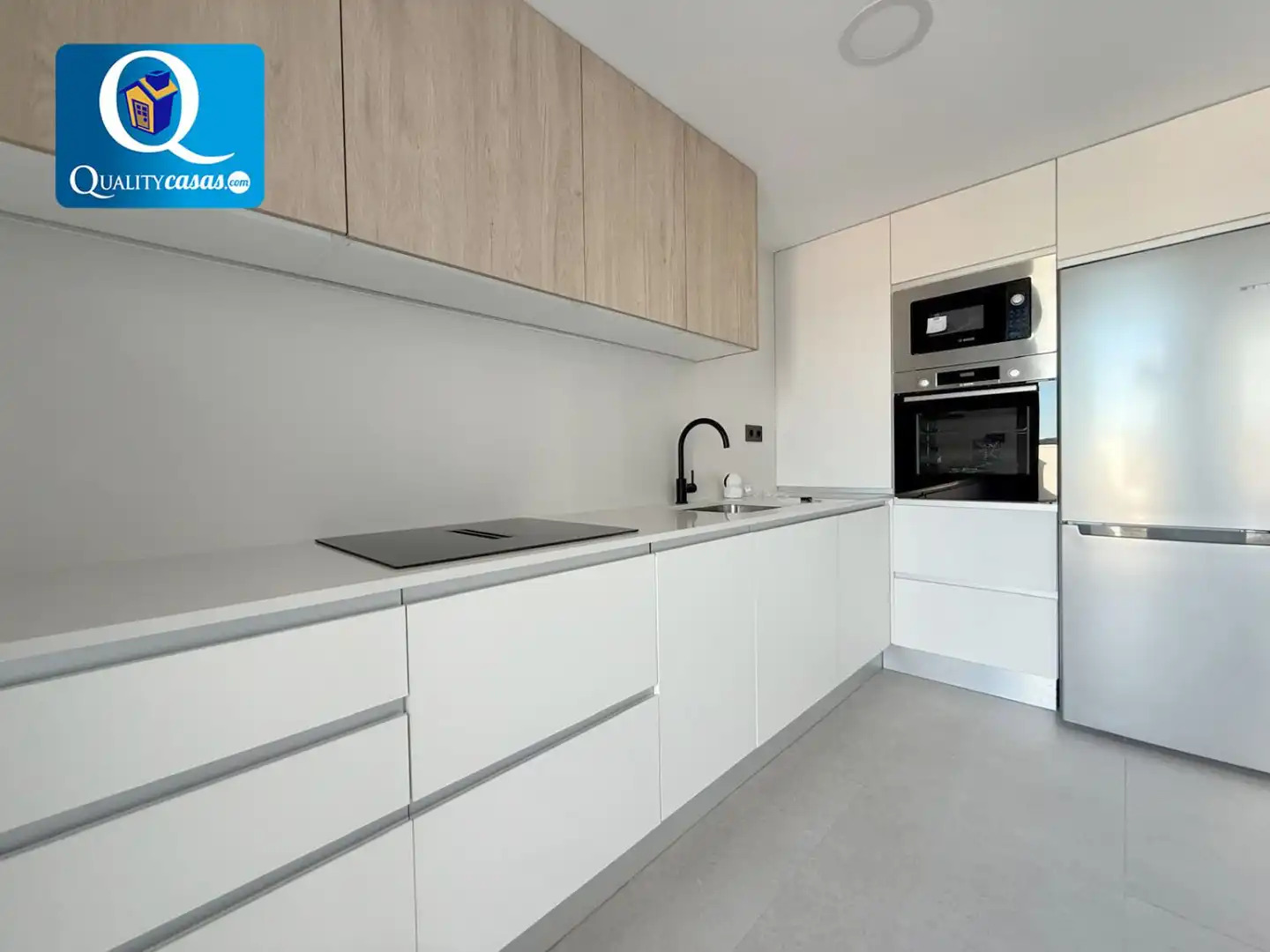 Cocina de Apartamento en venta en Mutxamel con Terraza y Piscina comunitaria