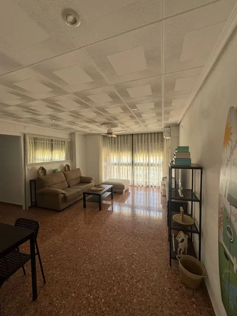 Sala de estar de Piso de alquiler en Valencia con Amueblado