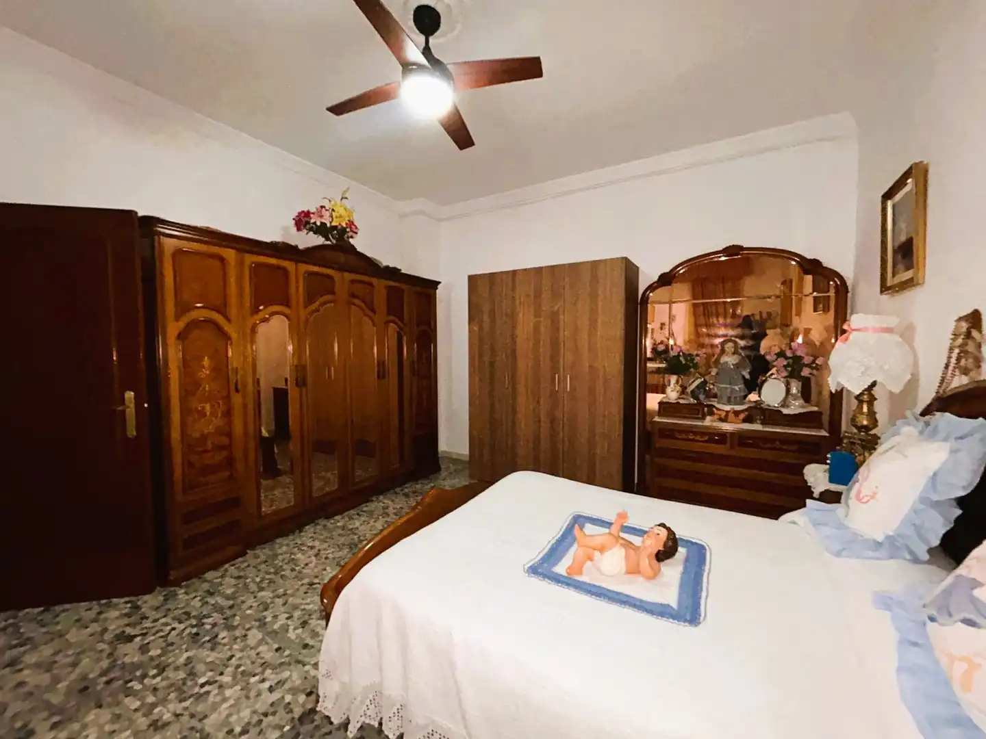 Bedroom of Detached homes for sale in Umbrete  with Air Conditioner, Terrace and Storage room