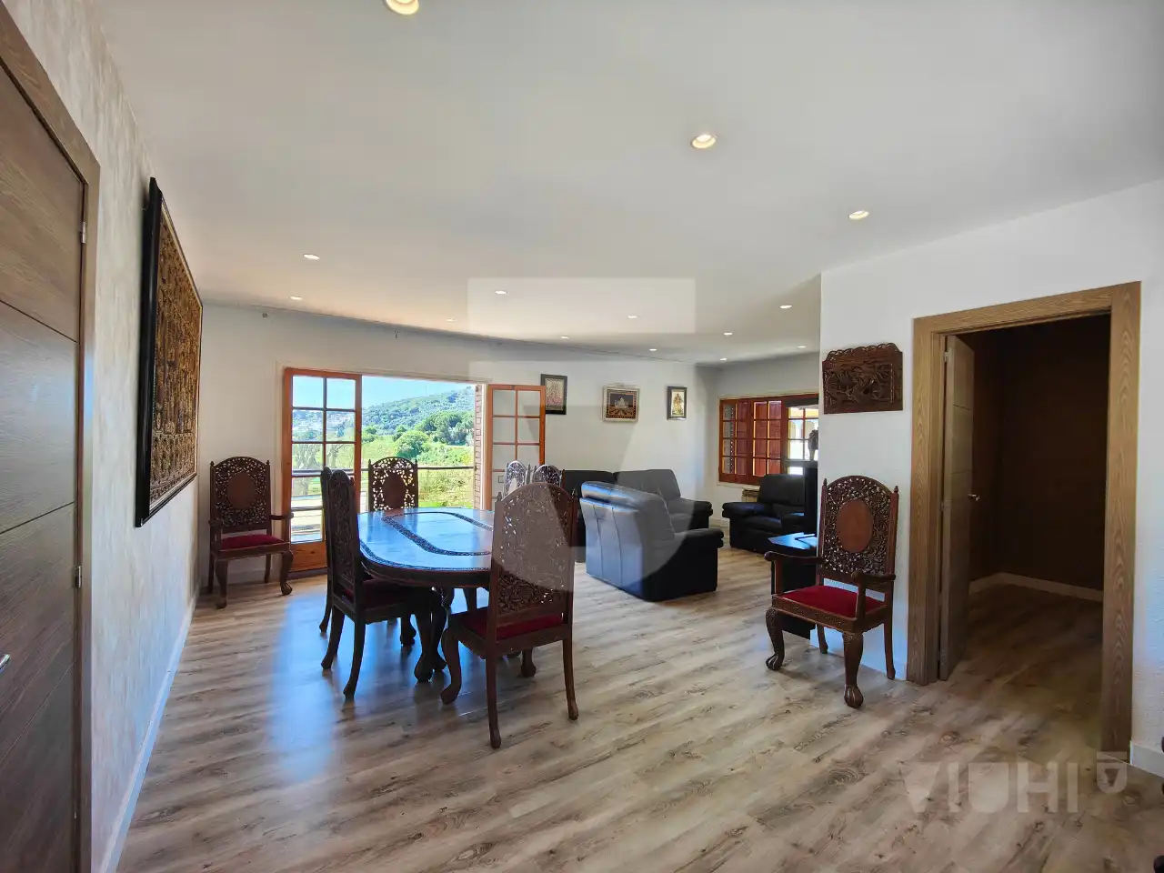Comedor de Casa o chalet en venta en Tiana con Aire acondicionado, Calefacción y Jardín privado