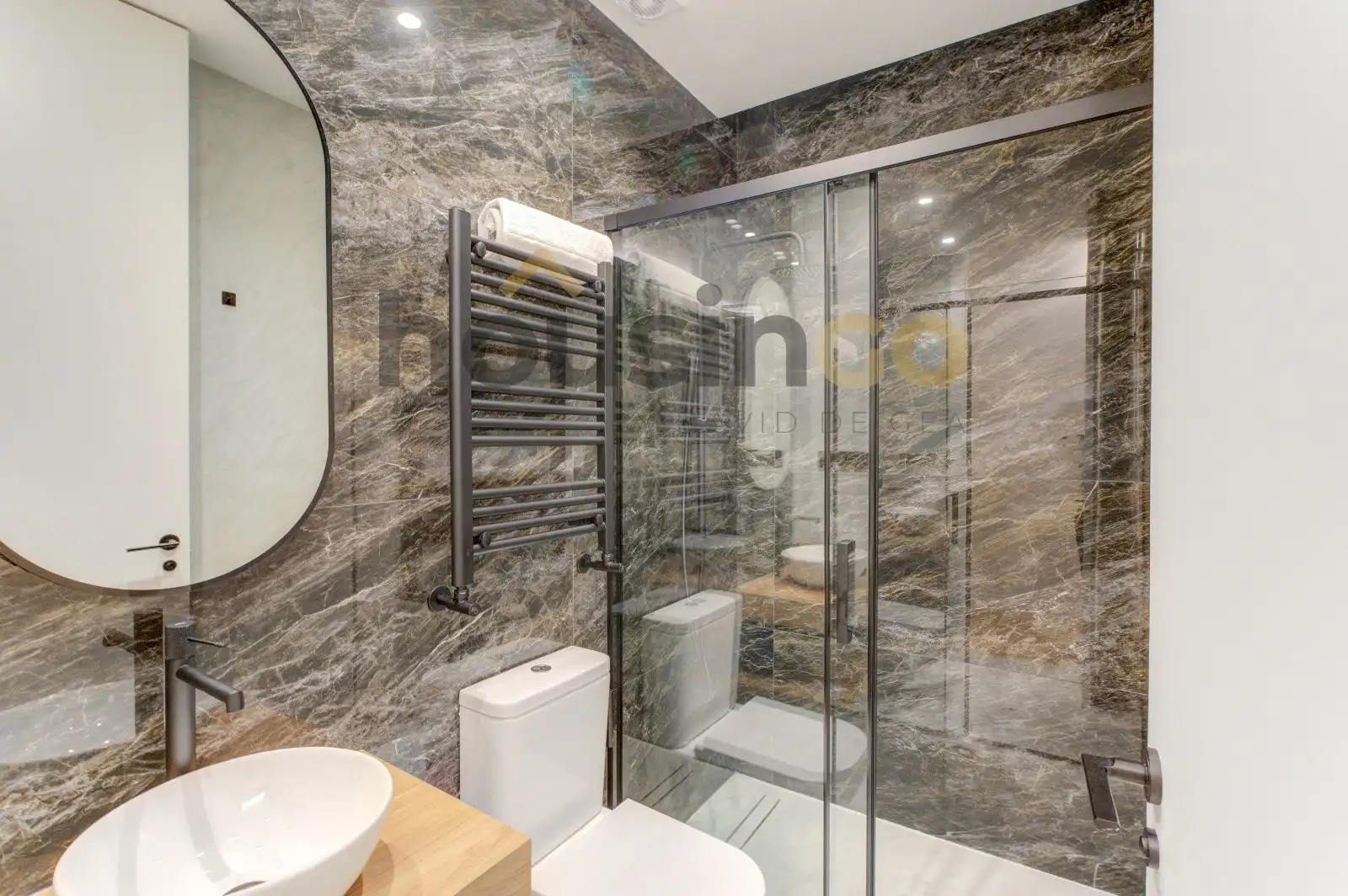 Baño de Piso de alquiler en Madrid con Aire acondicionado, Calefacción y Amueblado