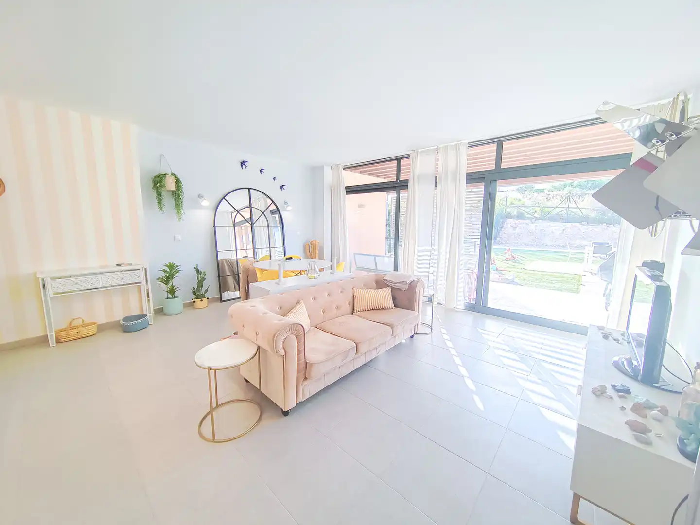 Sala de estar de Planta baja en venta en Vera con Aire acondicionado, Calefacción y Jardín privado