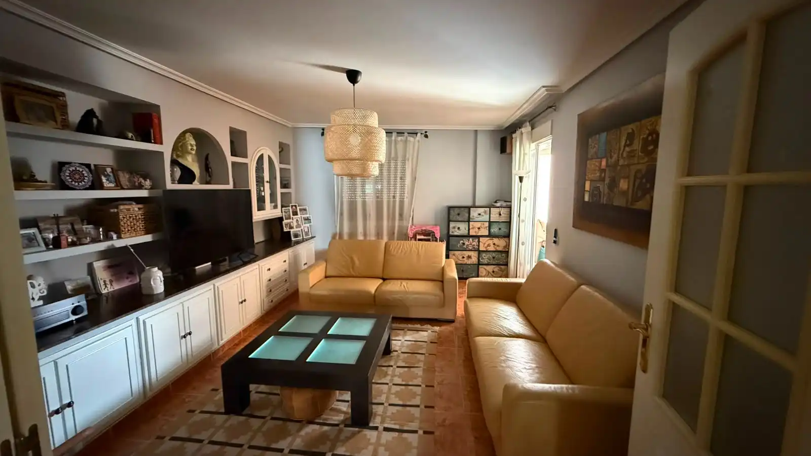 Wohnzimmer von Wohnung zum Verkauf in Carbajosa de la Sagrada mit Heizung, Terrasse und Abstellraum