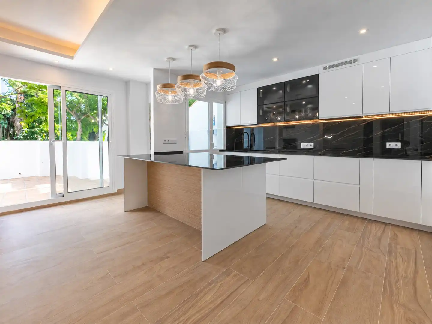 Cuina de Apartament de lloguer en Nueva Andalucía