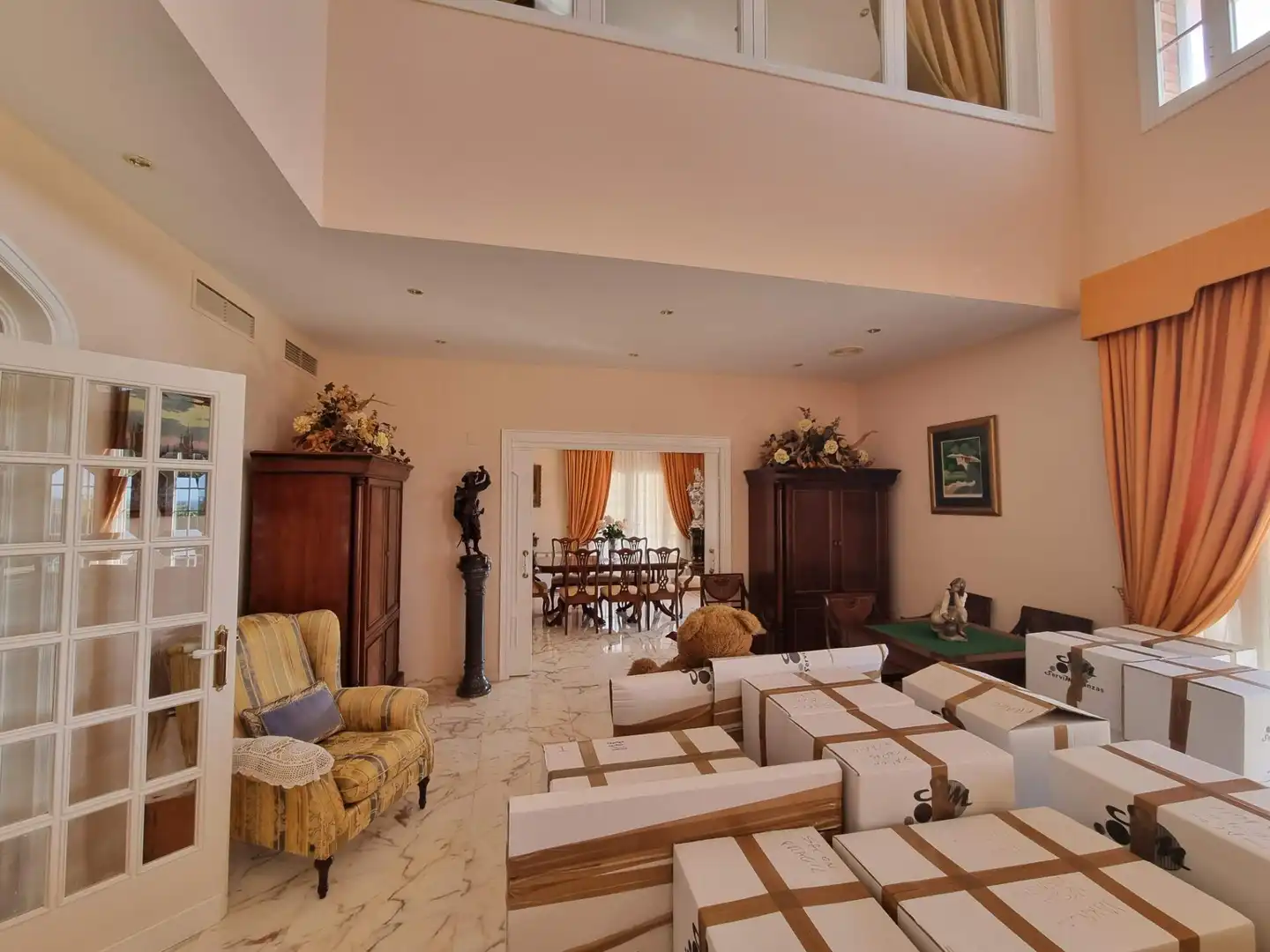 Sala de estar de Casa o chalet en venta en L'Ametlla de Mar  con Aire acondicionado, Calefacción y Jardín privado