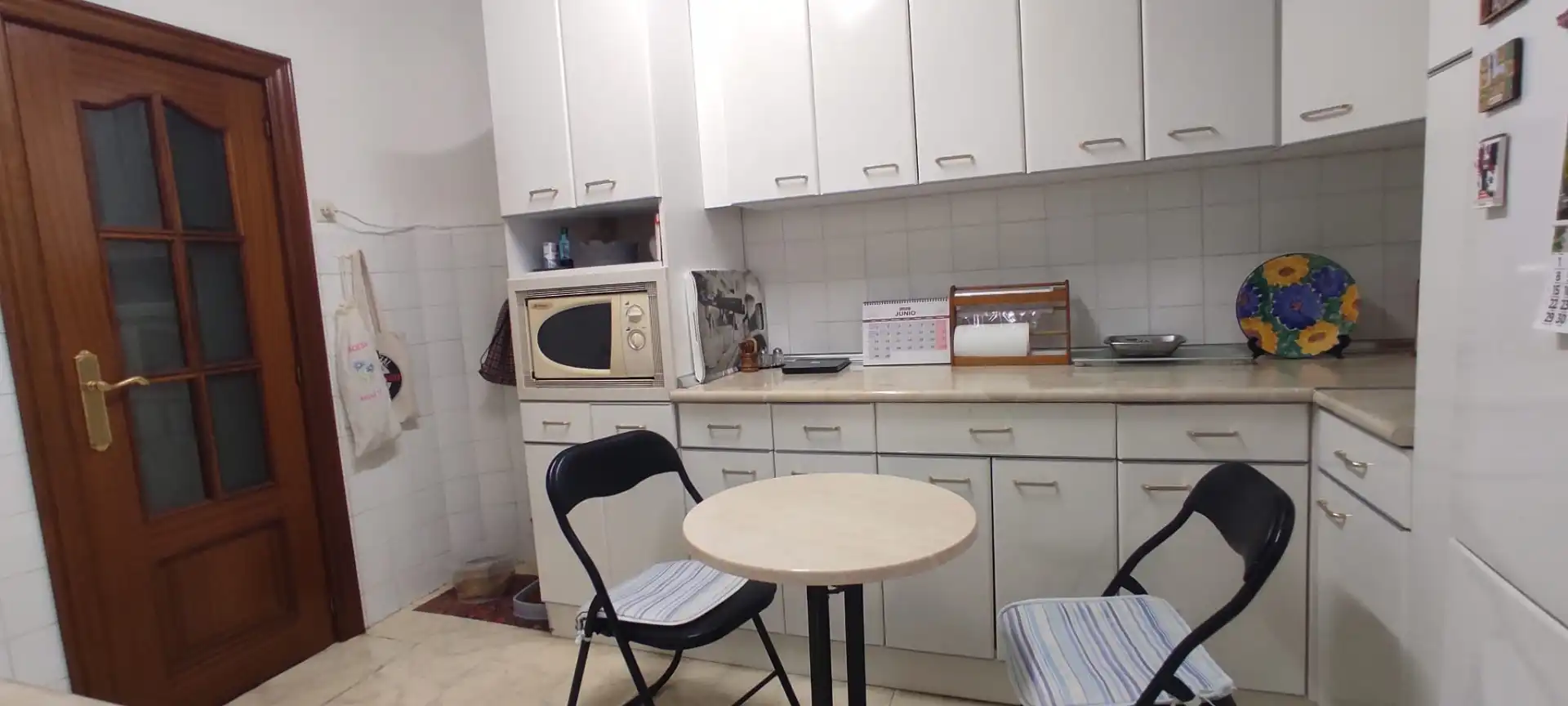 Kitchen of Flat for sale in Salamanca  with Heating, Furnished and Washing machine