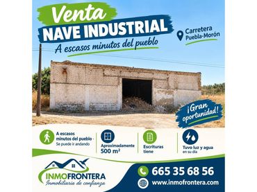 Nave industrial en venta en Arahal