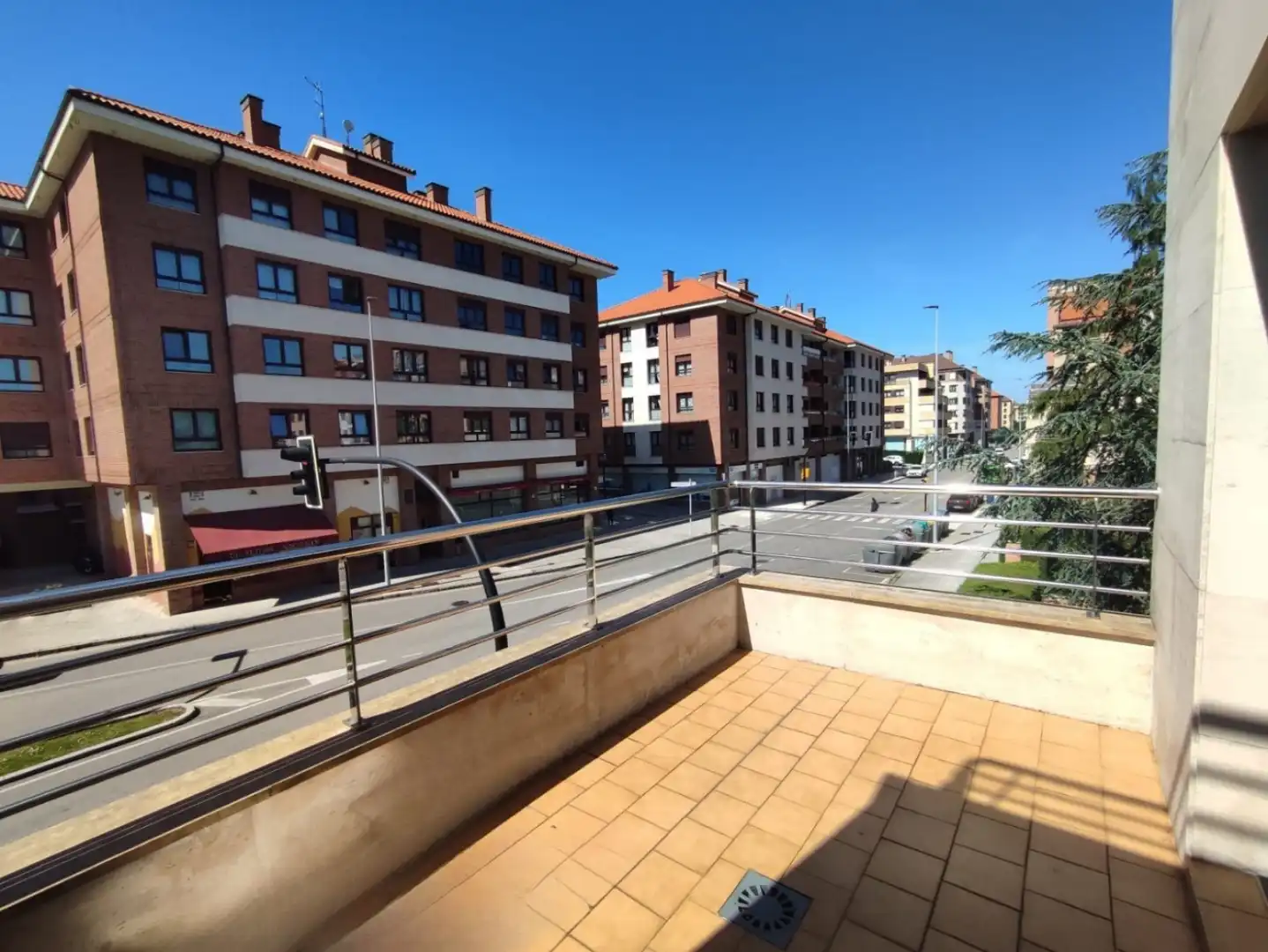 Terraza de Piso de alquiler en Gijón  con Calefacción, Parquet y Terraza