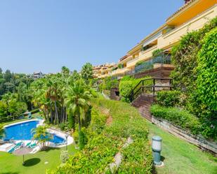 Jardí de Àtic en venda en Marbella amb Aire condicionat, Terrassa i Piscina