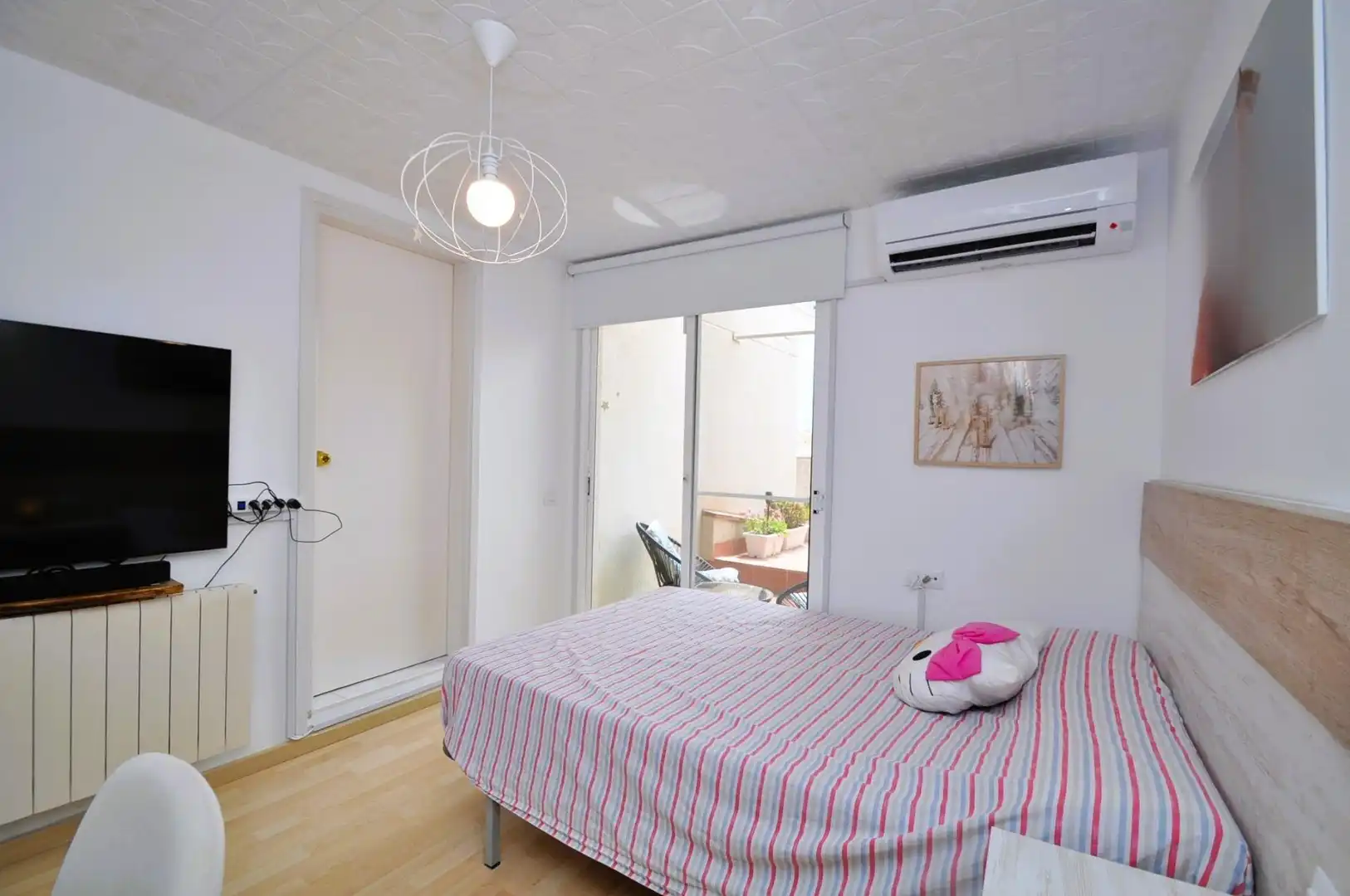 Schlafzimmer von Haus oder Chalet zum Verkauf in La Ràpita mit Privatgarten, Terrasse und Schwimmbad