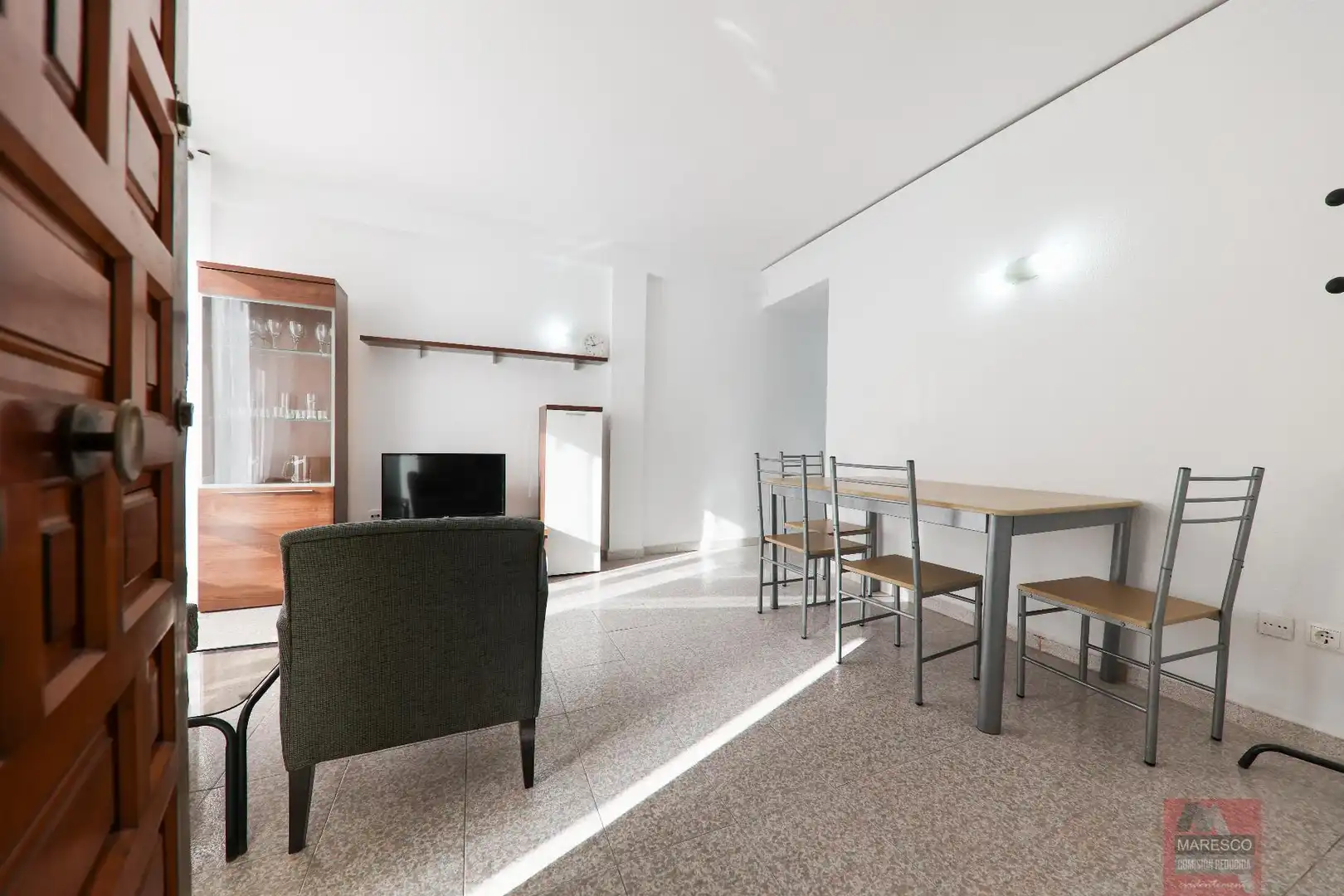 Living room of Flat for sale in Fuengirola  with Air Conditioner, Terrace and Balcony