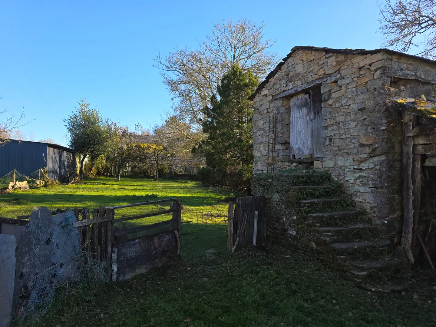 Vista exterior de Finca rústica en venta en Vilalba con Jardín privado y Amueblado