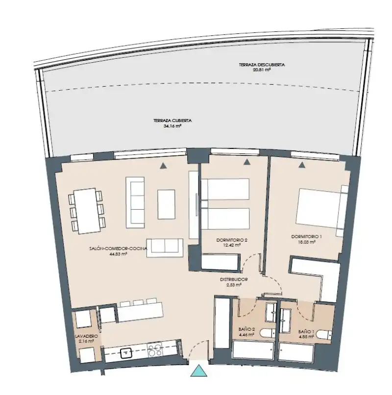 Appartement compact avec piscine à vendre à Selwo, imagen 17