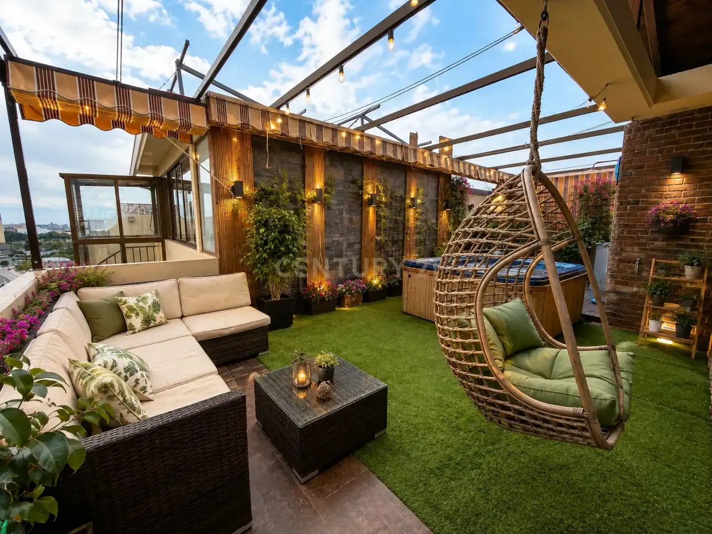 Terrace of Apartments for sale in Málaga  with Air Conditioner, Private garden and Oven