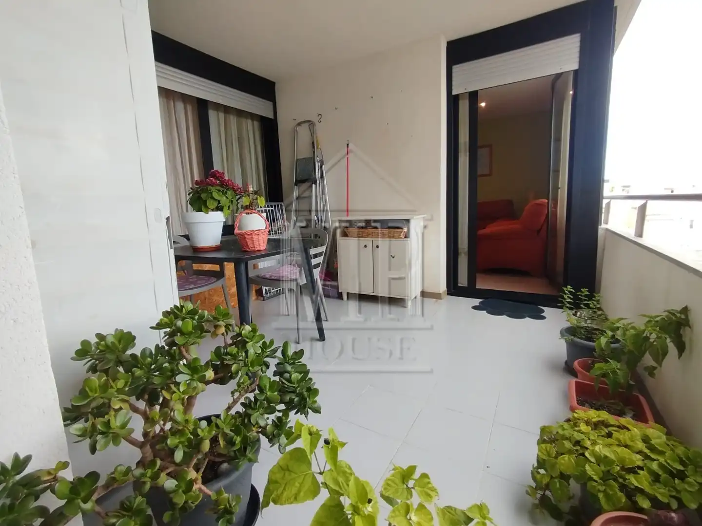 Balcony of Flat for sale in Badalona  with Heating, Storage room and Furnished
