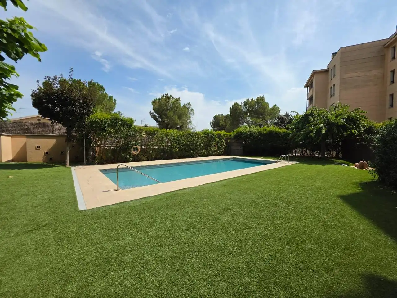 Schwimmbecken von Wohnung zur Miete in Manresa mit Heizung und Privatgarten