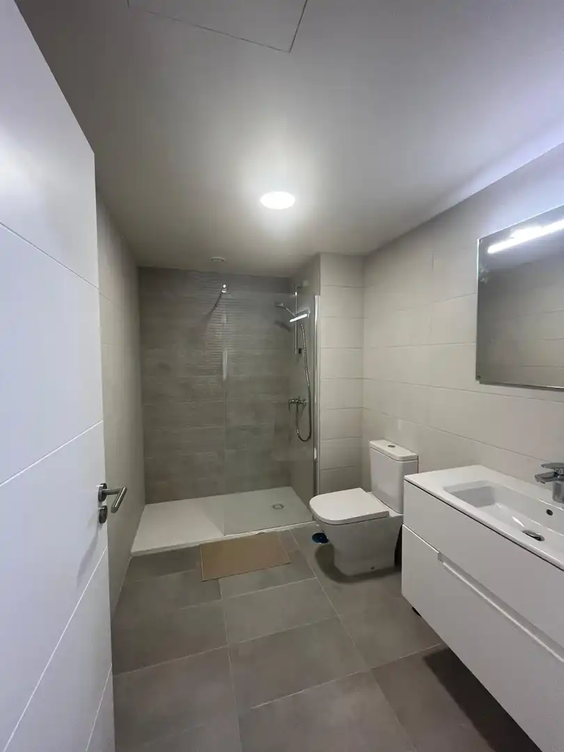 Baño de Piso de alquiler en Las Palmas de Gran Canaria con Terraza, Trastero y Amueblado