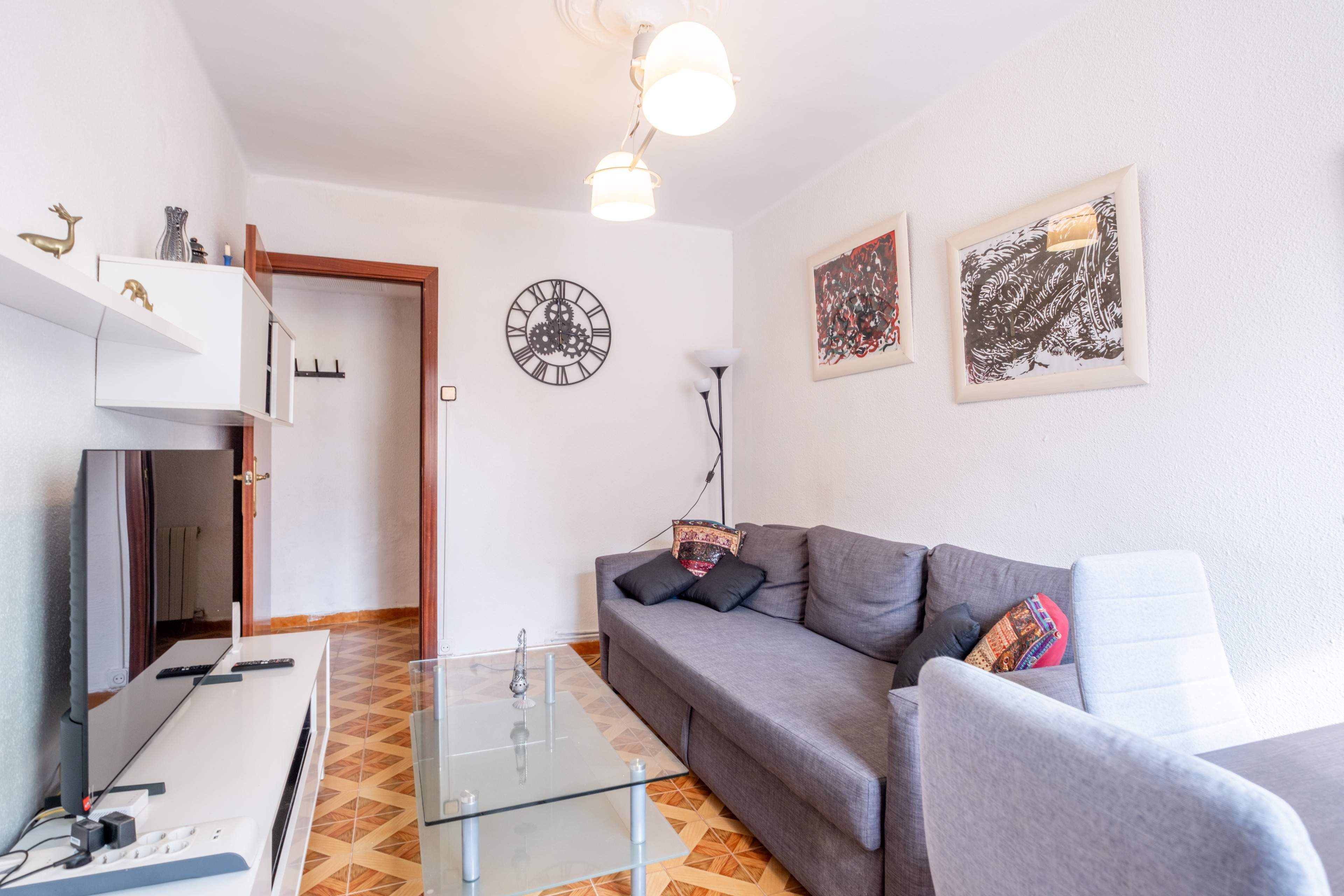Living room of Flat for sale in  Zaragoza Capital  with Heating and Balcony