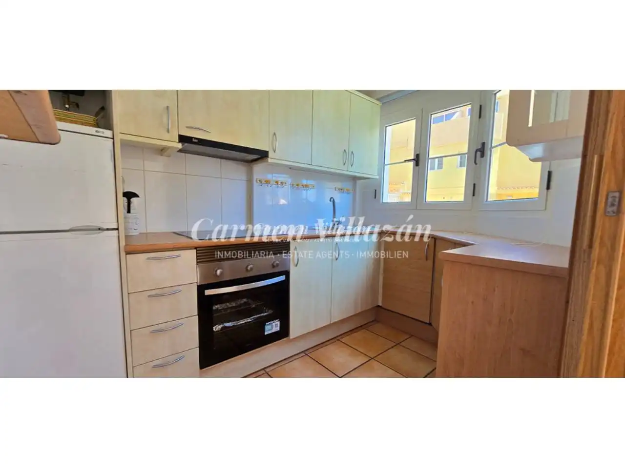 Cocina de Apartamento en venta en Antigua con Terraza, Amueblado y Balcón