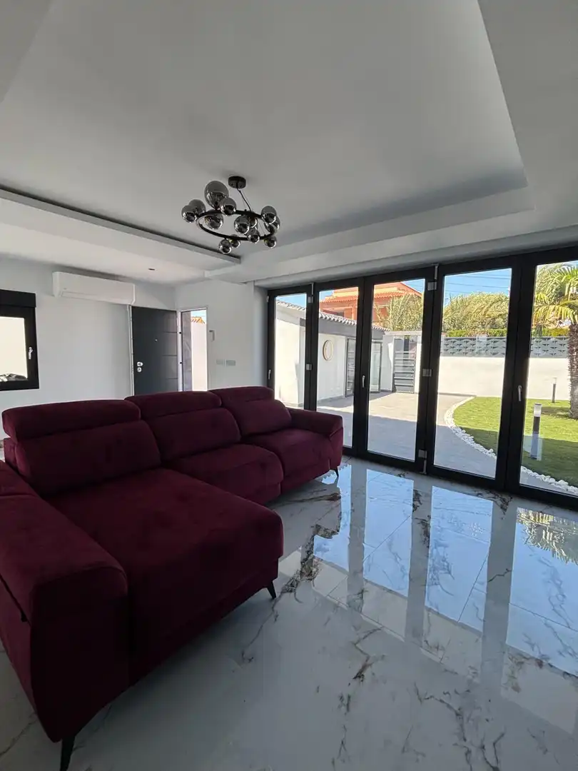 Sala de estar de Casa o chalet en venta en Cartagena con Aire acondicionado, Terraza y Piscina