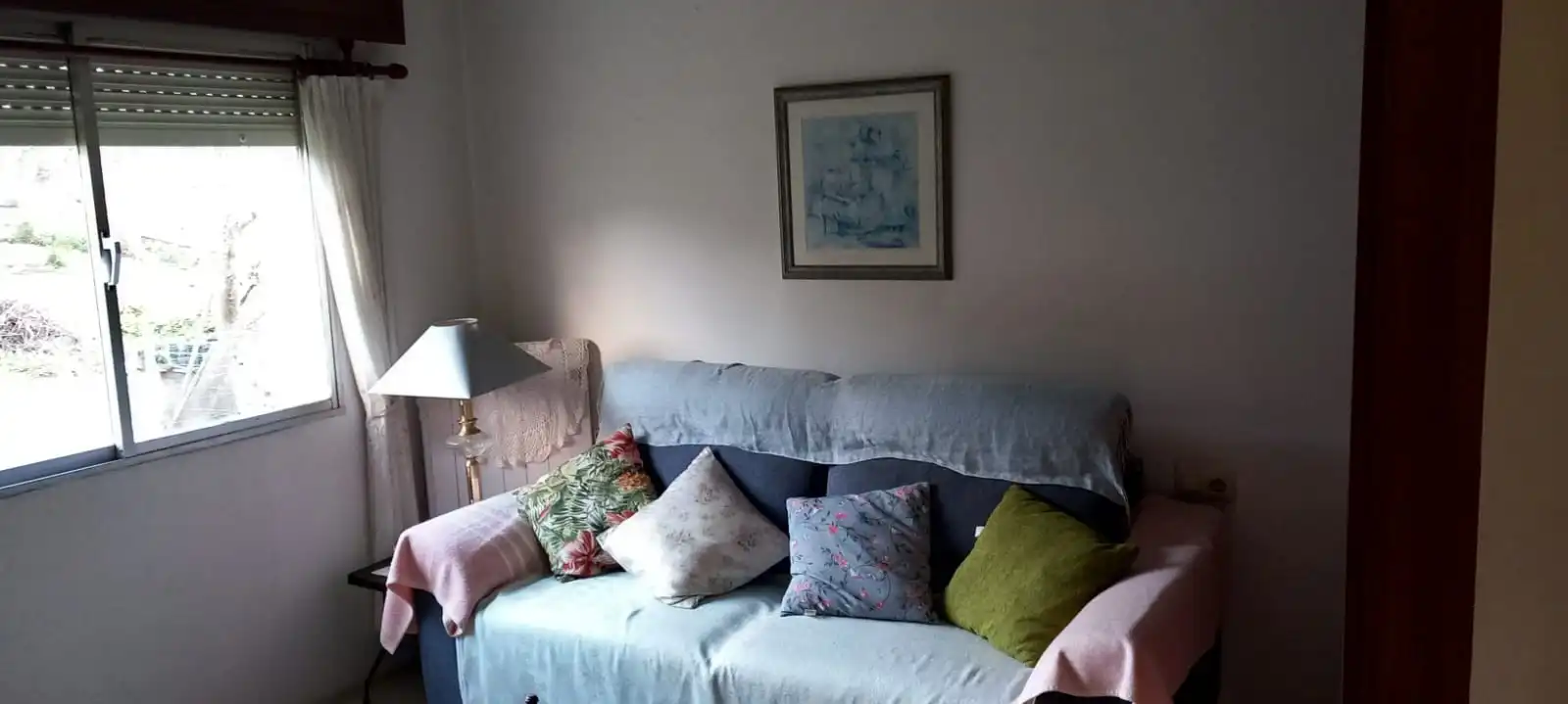 Sala de estar de Casa o chalet en venta en Portas con Terraza, Trastero y Amueblado