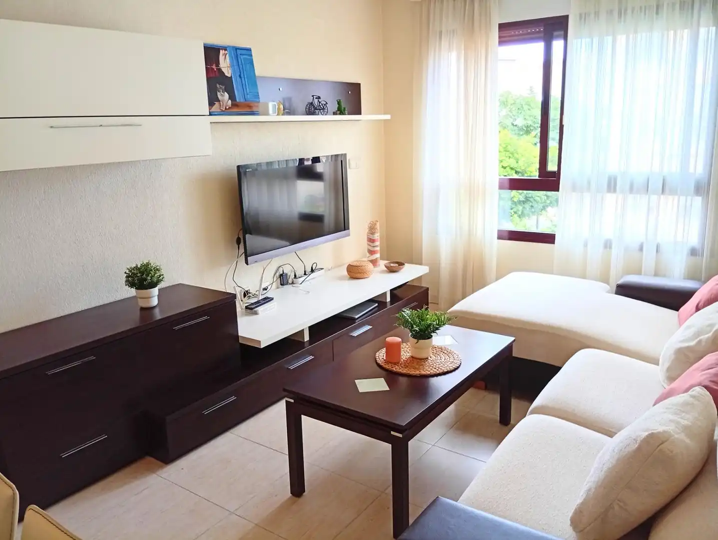 Sala de estar de Piso en venta en Fortuna con Aire acondicionado, Trastero y Amueblado