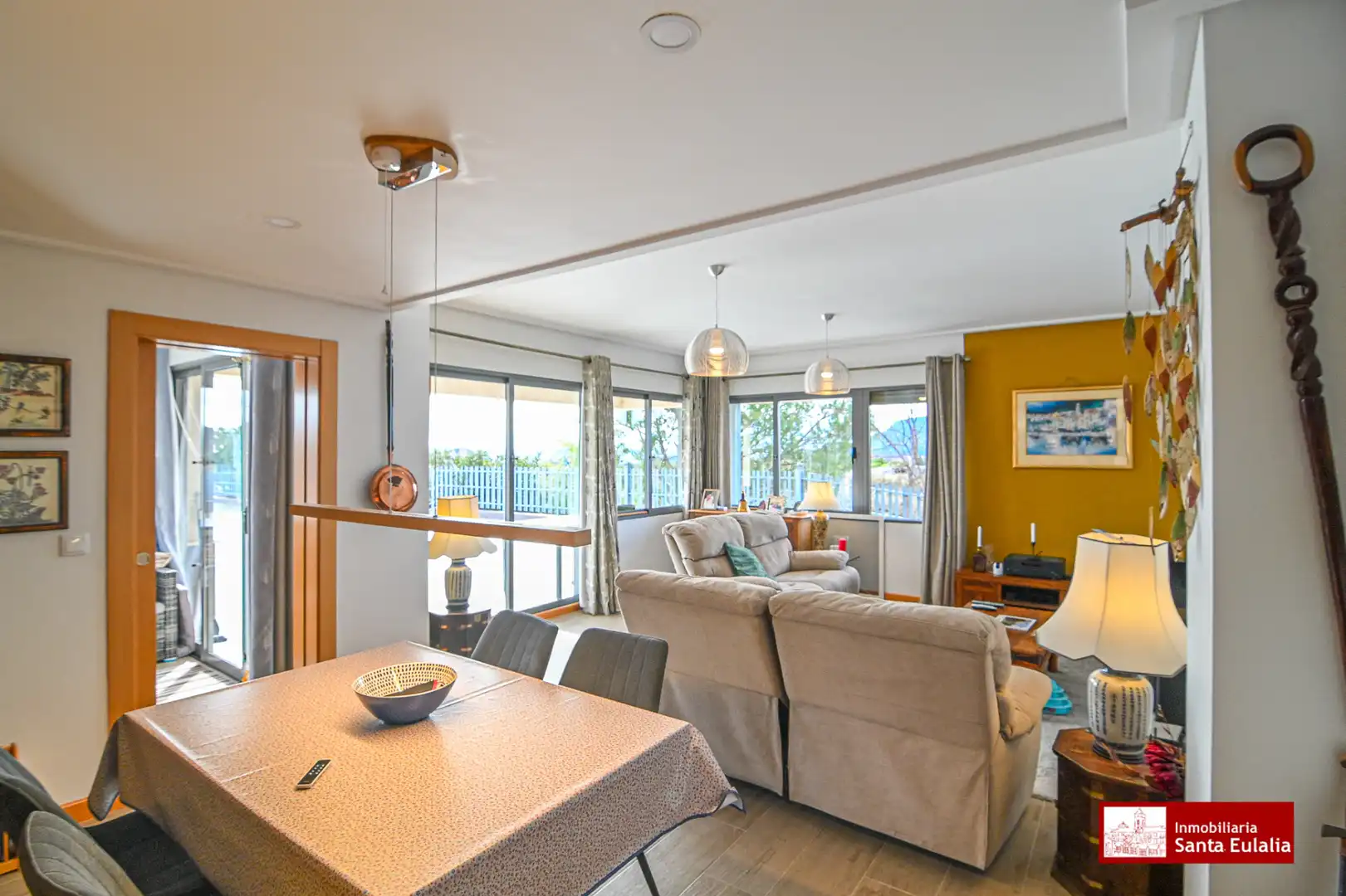 Sala de estar de Casa o chalet en venta en Aledo con Aire acondicionado, Calefacción y Terraza