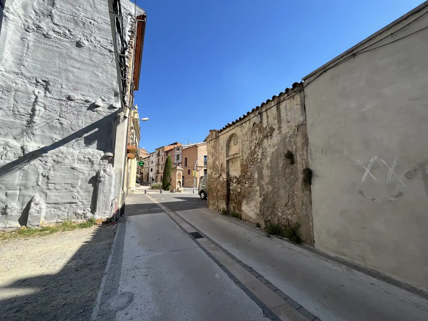 Exterior view of Industrial buildings for sale in La Pobla de Claramunt