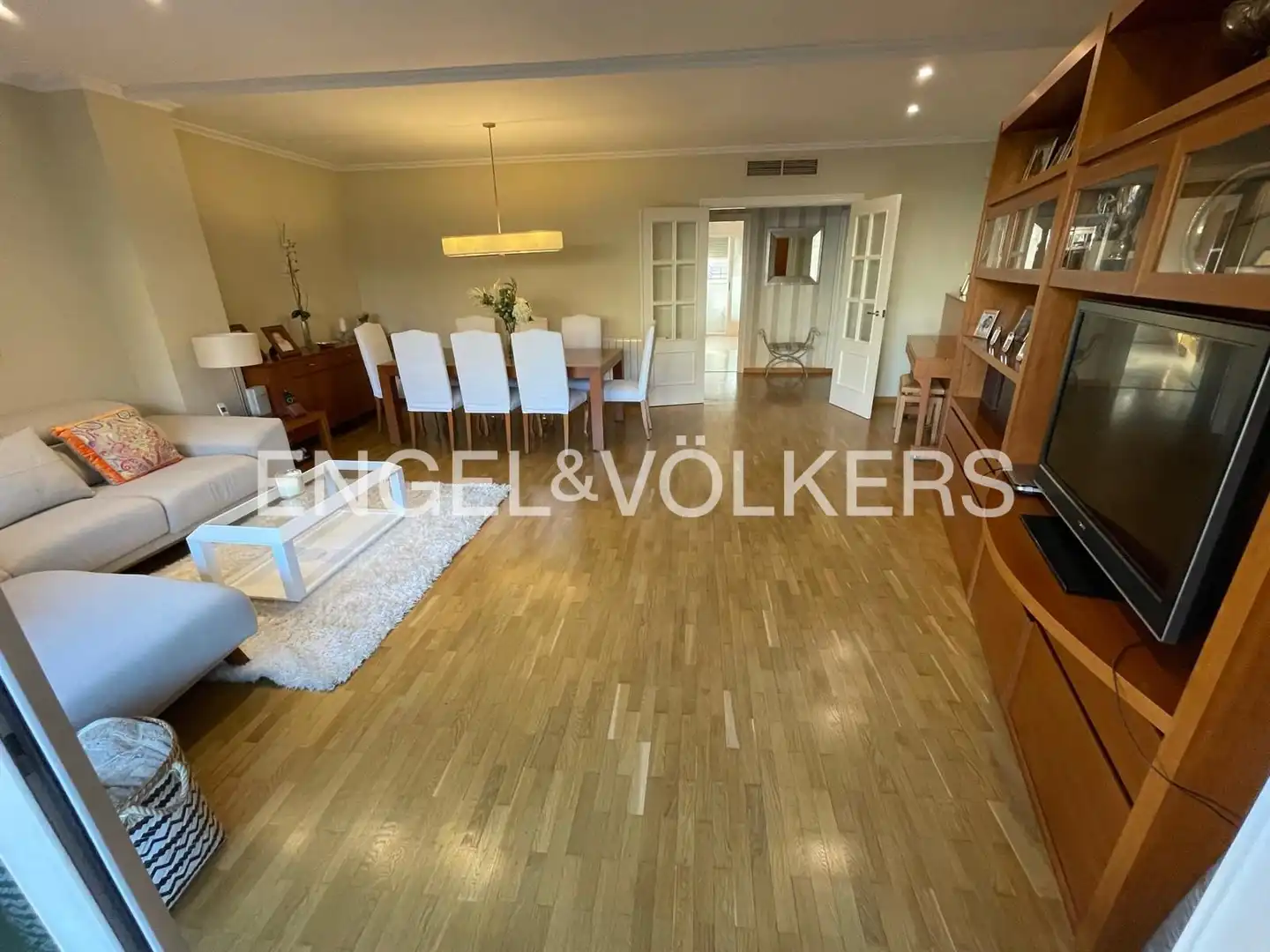 Comedor de Piso de alquiler en Valencia con Aire acondicionado, Calefacción y Parquet