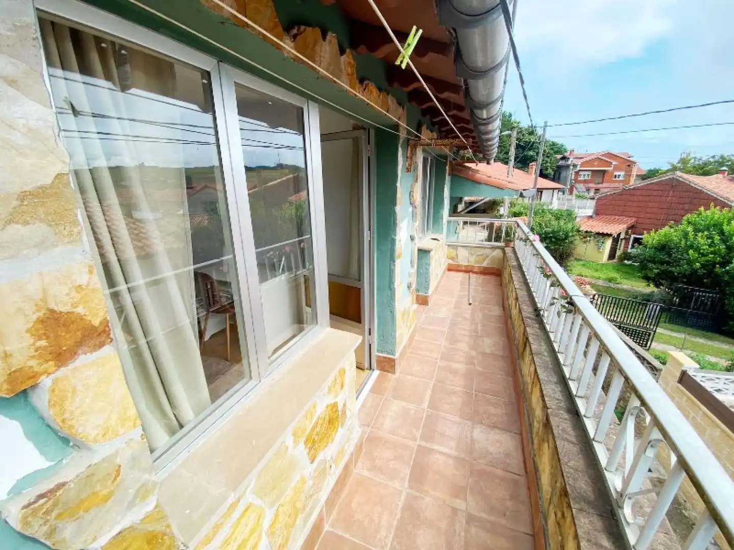 Terrace of Flat for rent in Alfoz de Lloredo  with Heating and Furnished