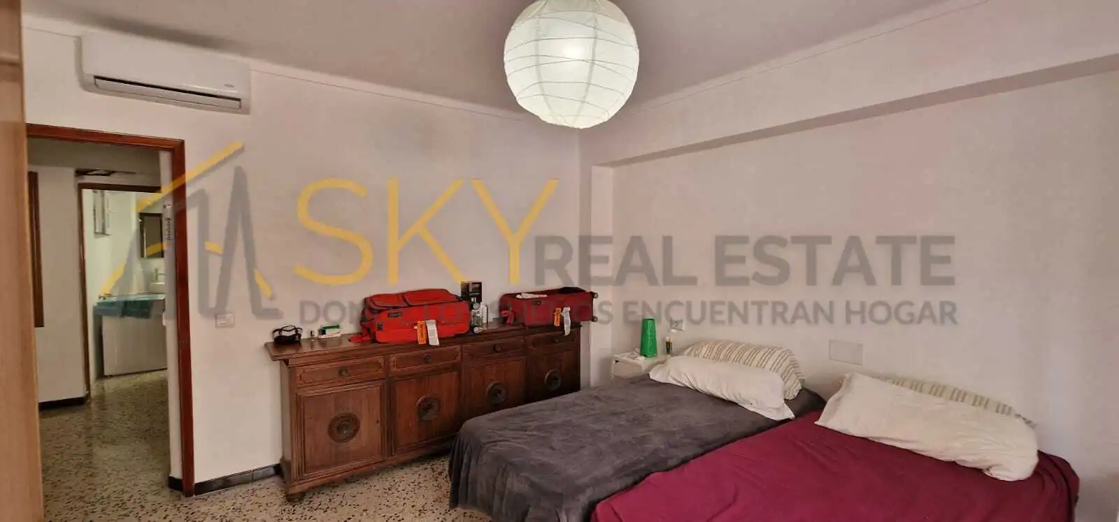 Dormitori de Pis en venda en  Palma de Mallorca amb Aire condicionat, Terrassa i Moblat