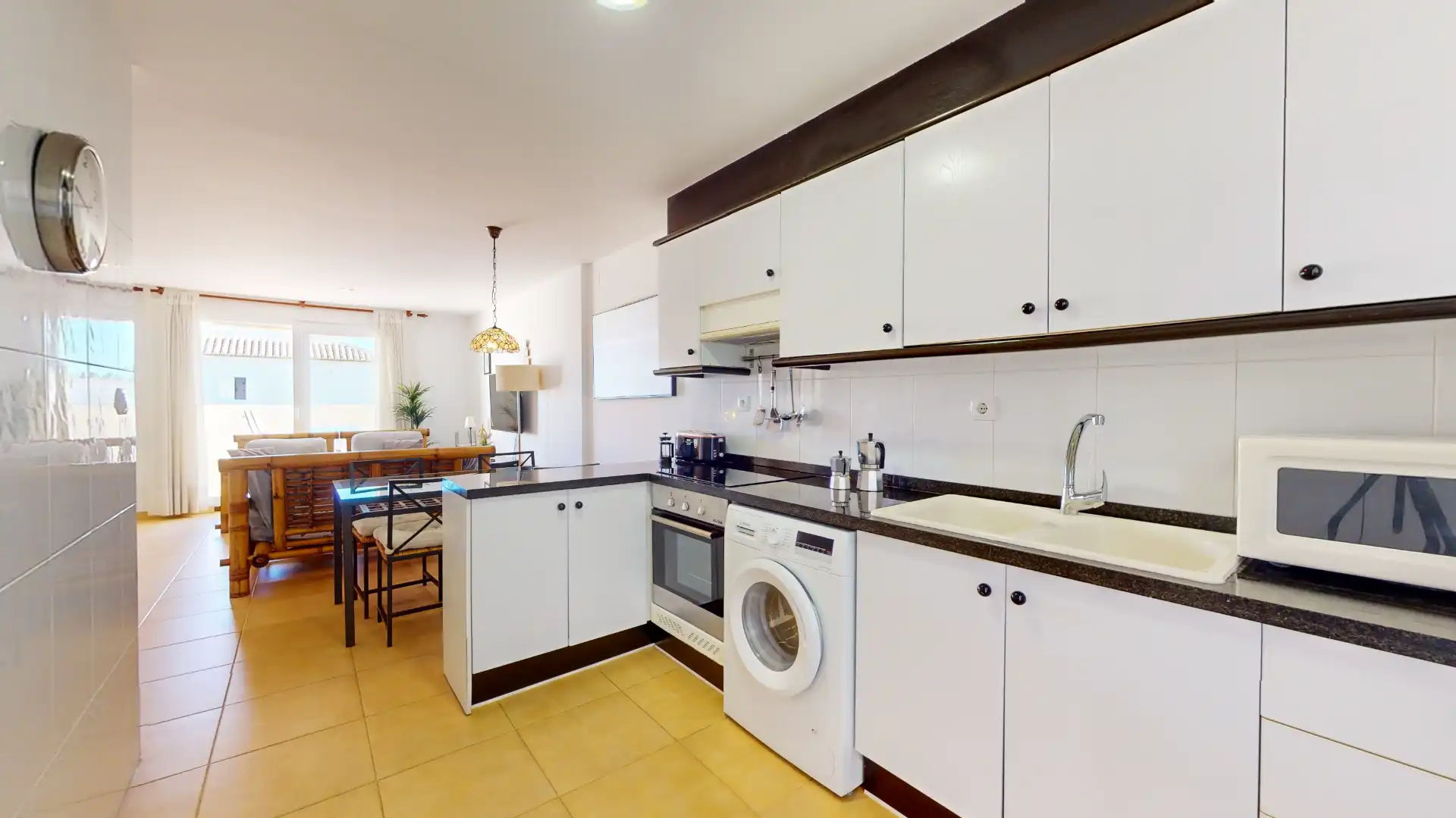 Cocina de Dúplex de alquiler en Dénia con Aire acondicionado, Calefacción y Terraza