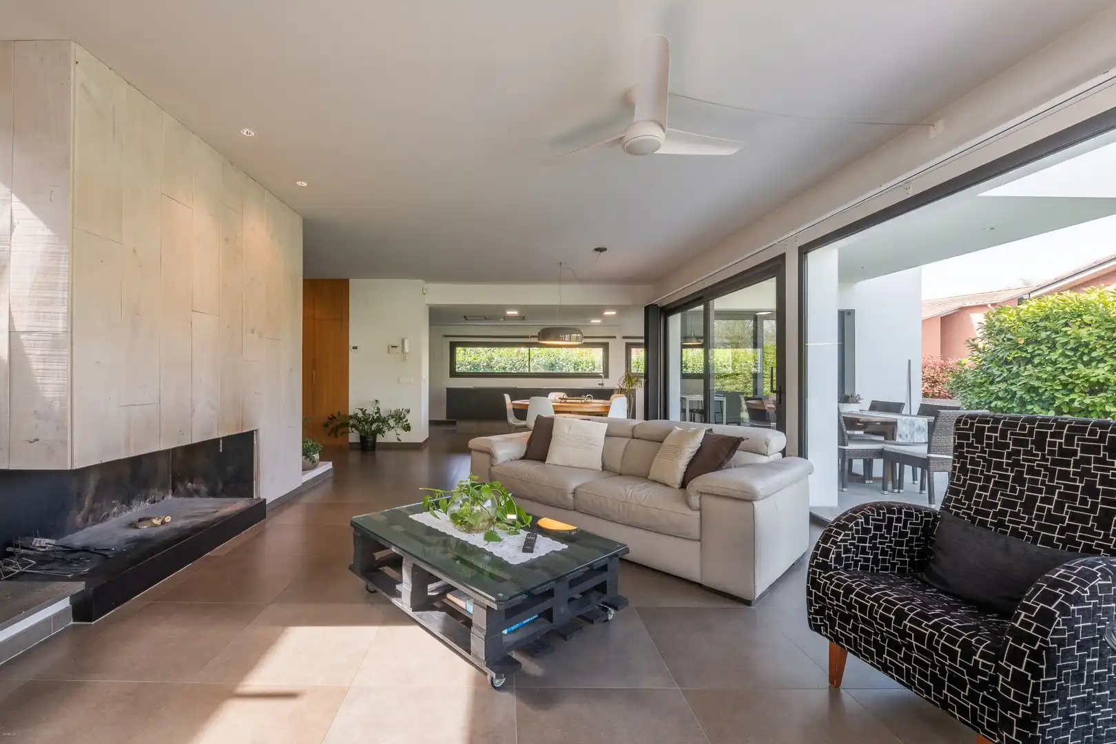 Sala de estar de Casa o chalet en venta en Cornellà del Terri