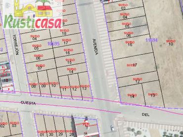 Terreny residencial en venda a Cuesta del Molino