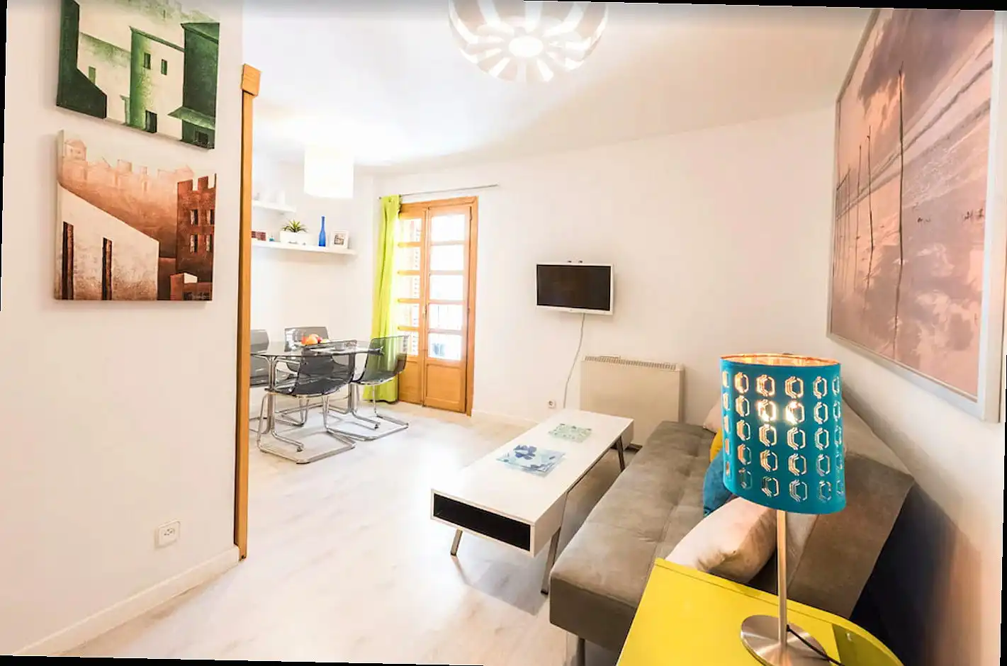 Sala d'estar de Pis de lloguer en Casco Antiguo