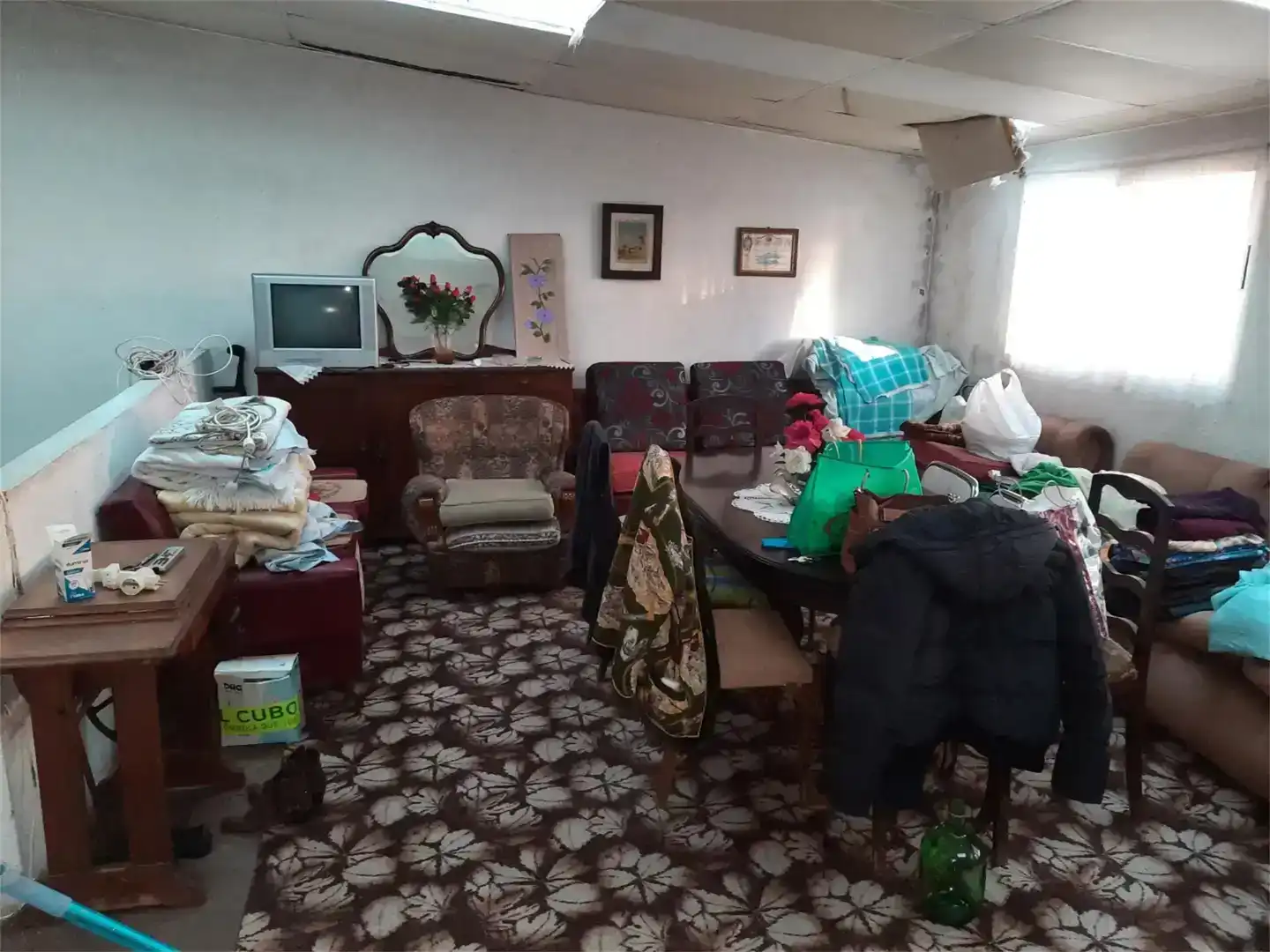 Sala d'estar de Casa adosada en venda en Lugo Capital