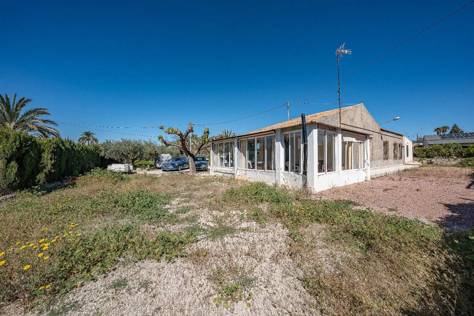 Vista exterior de Casa o chalet en venta en Elche / Elx con Aire acondicionado, Jardín privado y Terraza