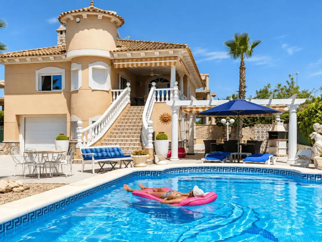Piscina de Casa o xalet en venda en Benferri amb Aire condicionat, Terrassa i Piscina