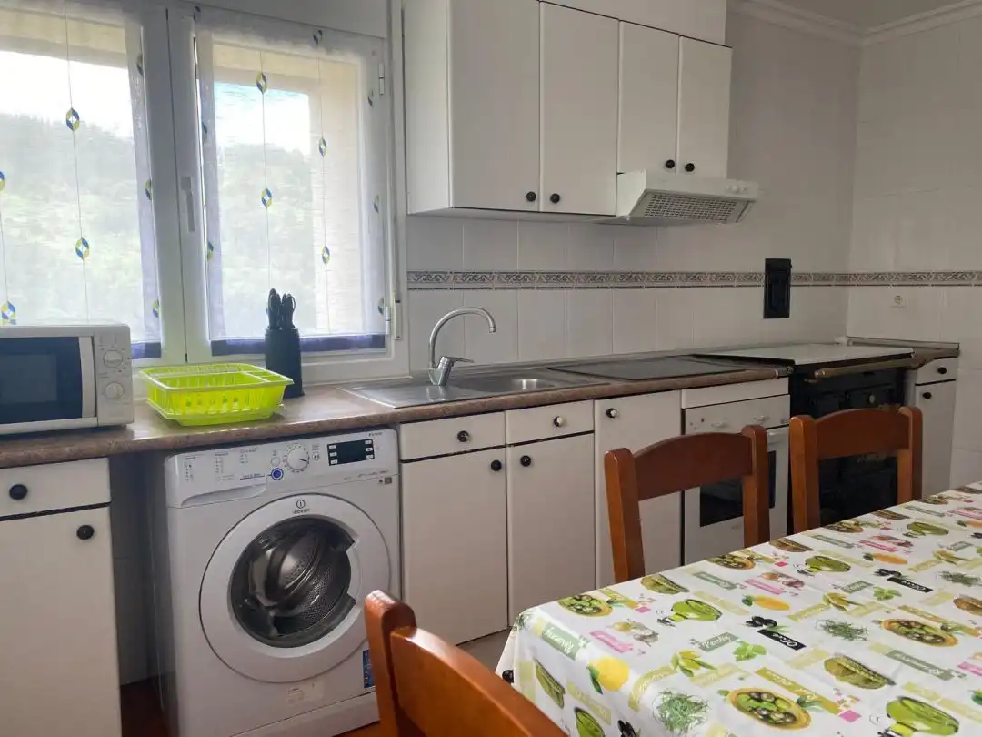 Cocina de Casa o chalet en venta en Idiazabal con Calefacción, Terraza y Amueblado