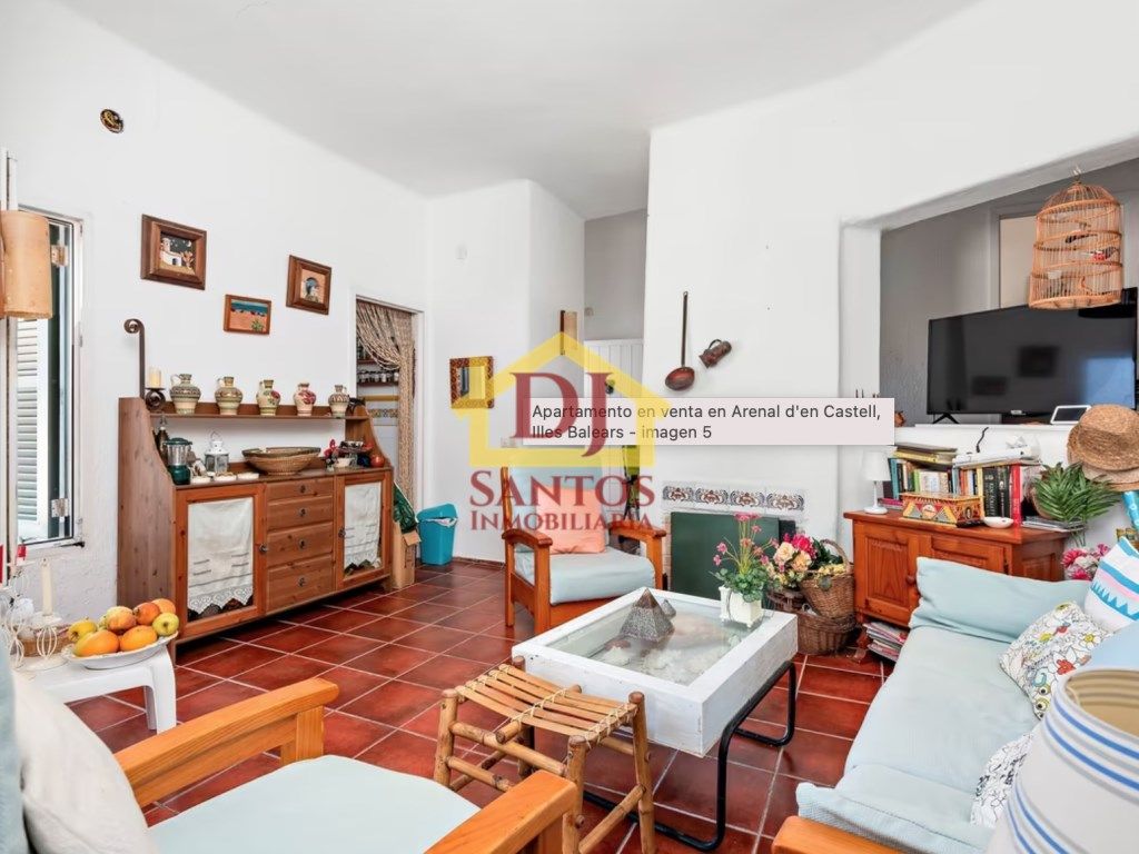Living room of Duplex for sale in Es Mercadal