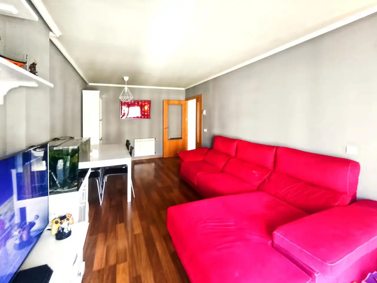 Sala de estar de Piso en venta en Rivas-Vaciamadrid con Calefacción, Terraza y Trastero