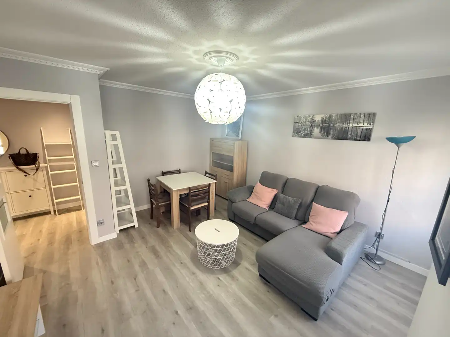 Sala de estar de Piso en venta en Palencia Capital con Calefacción y Amueblado