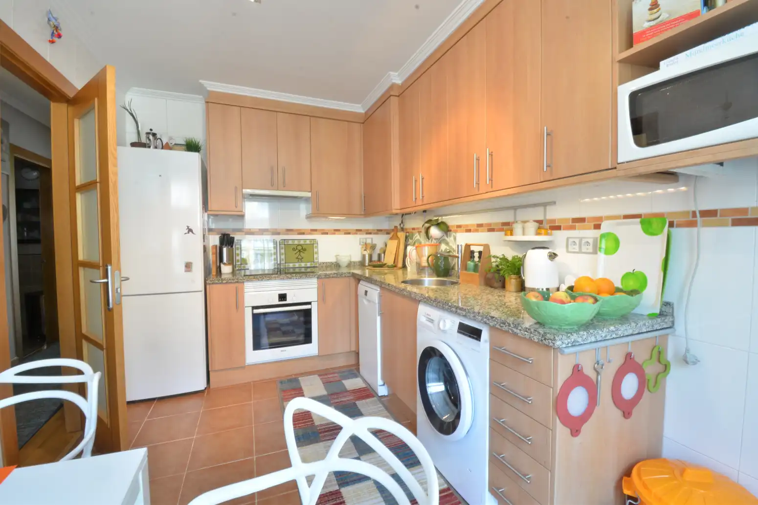 Cocina de Casa adosada en venta en Morcín con Calefacción, Jardín privado y Terraza