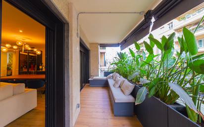 Terrace of Flat for sale in  Barcelona Capital  with Air Conditioner, Heating and Parquet flooring